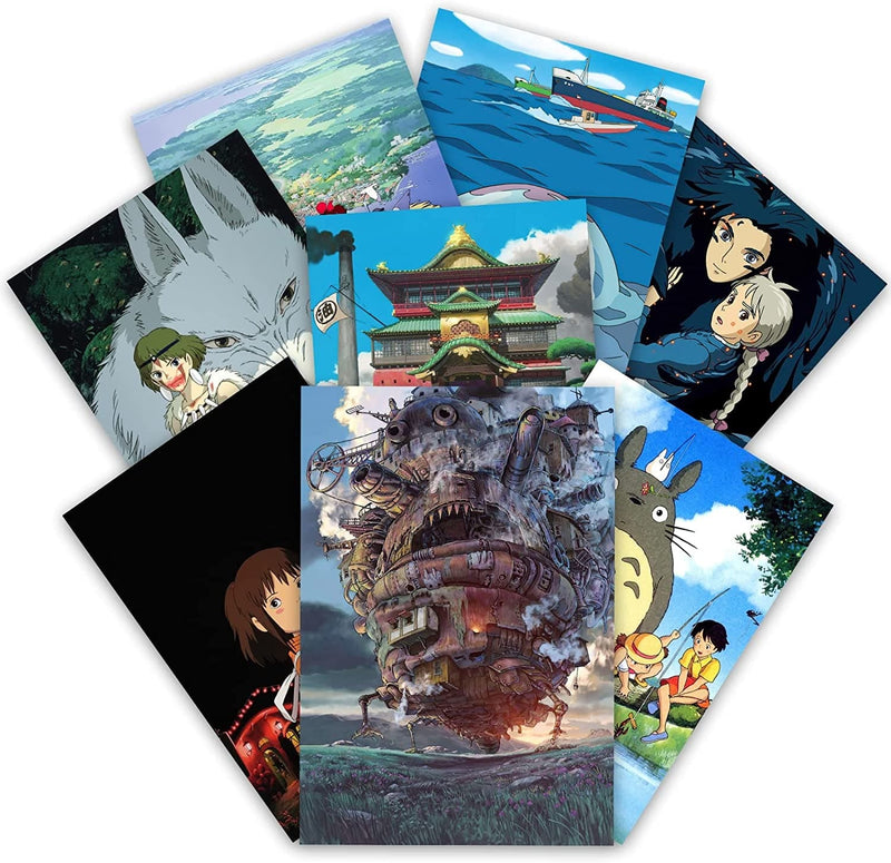 Gtotd Music Band Wall Posters (8 Pack) 11.5" X 16.5' Gifts Music Merch Unframed Version HD Printing Poster for Room Club Wall Art Decor. Home & Garden > Decor > Artwork > Posters, Prints, & Visual Artwork GTOTd Miyazaki movie  