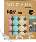 Guirled Nomads - ﻿String Light Garland LED USB - Fairy Light - Baby Nightlight 2H - AC Adapter Included - 3 Intensities 24 Cotton Balls - 7.87Ft 2.4M - Cotton Home & Garden > Lighting > Light Ropes & Strings Guirled Baby 24 balls 