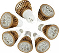 HALONE 10Pcs LED Spotlight Bulbs Lamp GU10 E12 B22 B15 E27 E14 MR16 DC 12V 9W 12W 15W Replace Halogen Lamp AC 85-240V Lamps Light Bulb (Color : MR16 DC 12V, Size : Warm White_No_9W) Home & Garden > Lighting > Flood & Spot Lights HALONE Gu10 85 - 265v COLD WHITE_NO_9W 