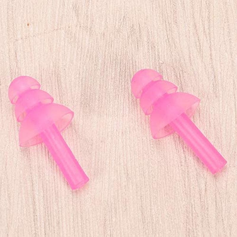 HAOZHAO 1 Pairs Diving Soft Anti-Noise Ear Plug Waterproof Swimming Professional Silicone Swim Earplugs for Adult Swimmers Children (Color : Red) Sporting Goods > Outdoor Recreation > Boating & Water Sports > Swimming HAOZHAO   