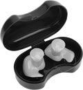 HERCHR Swimming Ear Plugs with Storage Box,Universal Silicone Waterproof Spiral Earplug for Children Adults Swimming Sporting Goods > Outdoor Recreation > Boating & Water Sports > Swimming HERCHR Grey White  