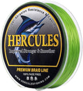 HERCULES Braided Fishing Line, Not Fade, 109-2187 Yards PE Lines, 8 Strands Multifilament Fish Line, 10Lb - 120Lb Test for Saltwater and Freshwater, Abrasion Resistant Sporting Goods > Outdoor Recreation > Fishing > Fishing Lines & Leaders Herculespro.com Fluorescent Green 15lb (6.8kg)-0.16mm-1094Yds (1000m)-8S 