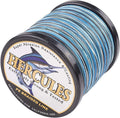 HERCULES Cost-Effective Super Cast 8 Strands Braided Fishing Line 10LB to 300LB Test for Salt-Water,109/328/547/1094 Yards(100M/300M/500M/1000M),Diam.#0.12Mm-1.2Mm,Hi-Grade Performance,Variety Colors
