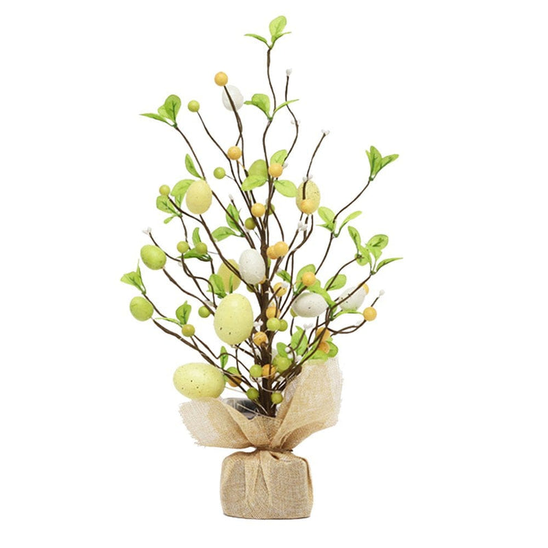 HIBRO Easter Decorations LED Lighted Easter Decorative Tree Home & Garden > Decor > Seasonal & Holiday Decorations HIBRO   