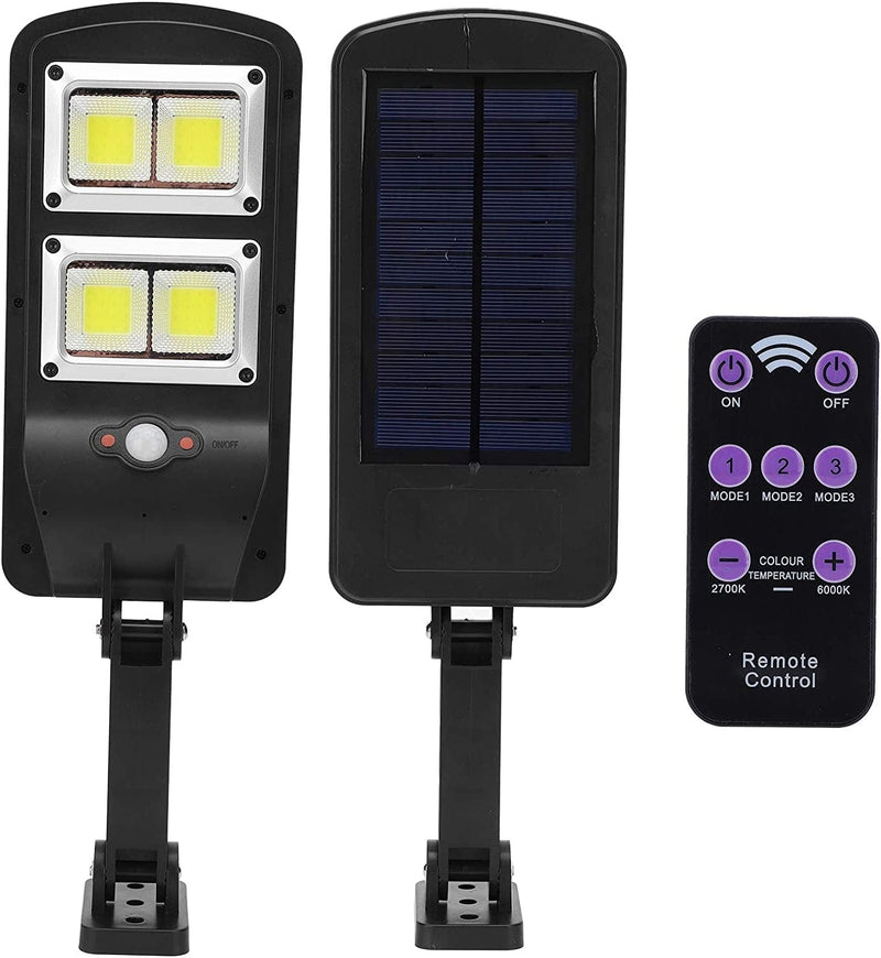 Hidyliu Outdoor Solar Lights Solar Lamp with Remote Control Waterproof Solar Street Lights with Motion Sensor for Outdoor Wall, Garden, Street, Porch Home & Garden > Lighting > Lamps Hidyliu   