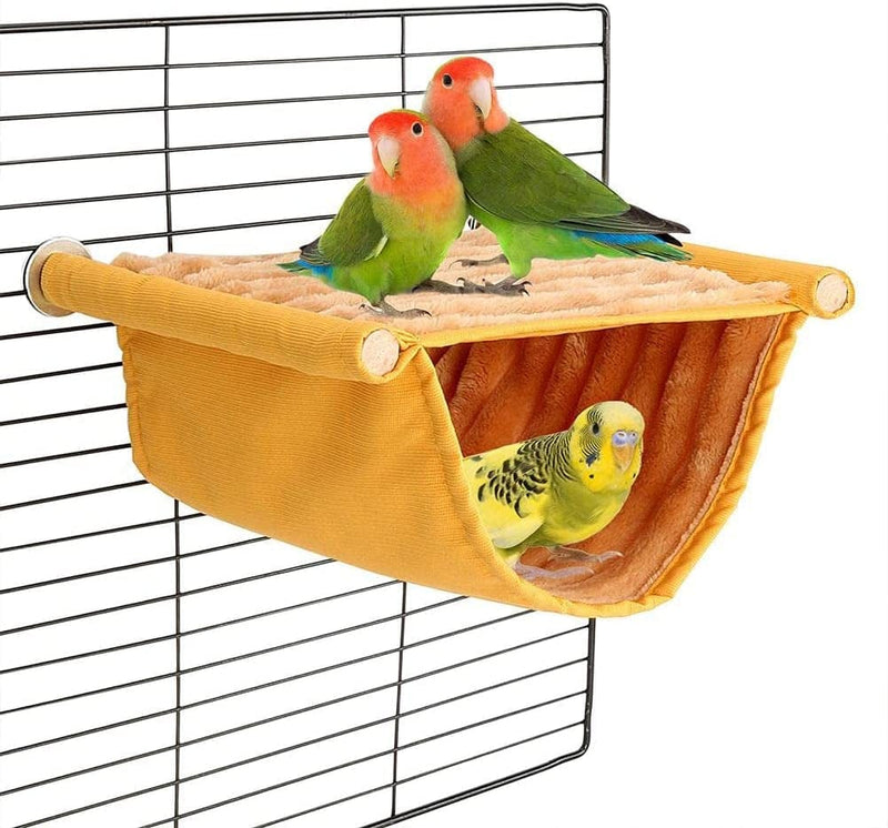 Hispeed Pet Hanging Hammock Warm Nest Bed Removable Washable Bird Cage Perch for Parrot Hamster Accessories Animals & Pet Supplies > Pet Supplies > Bird Supplies > Bird Cages & Stands hispeed   
