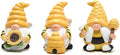 Hodao 3 PCS Bumble Bee Spring Gnome Decorations Honey Bee Gnomes Ornaments World Bee Day Decorations Gifts Fall Thanksgiving Gnomes Figurines Honey Bee Decor Bee Birthday Party Decorations Home & Garden > Decor > Seasonal & Holiday Decorations BOYON Yellow  