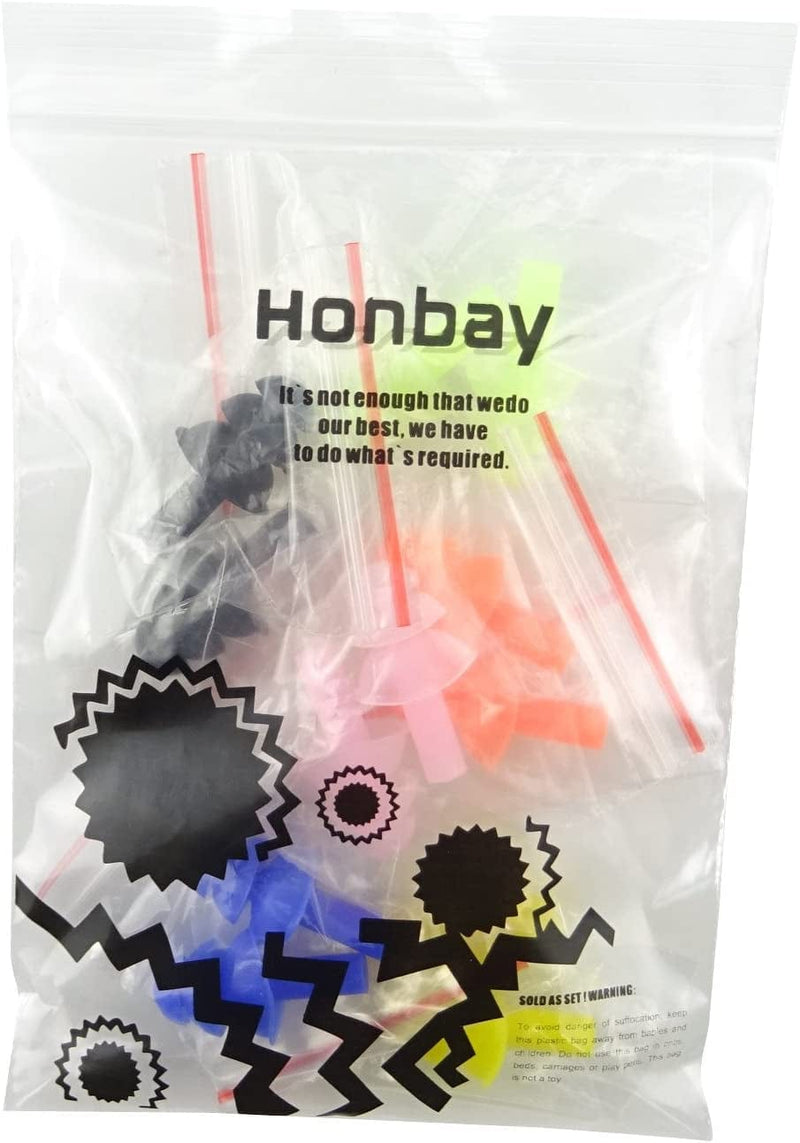 Honbay 6Pairs Reusable Silicone Swimming Earplugs Soft and Flexible Ear Plugs for Swimming, Learning, Hearing Protection, Concerts, Airplanes, Shooting, Etc Sporting Goods > Outdoor Recreation > Boating & Water Sports > Swimming Honbay   