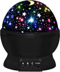 HONGID Toys for 1-10 Year Old Boys,Star Night Light Projector for Kids 2-12 Year Old Boy Gifts Toys for 3-9 Year Old Girls Christmas Gifts for 4-8 Year Old Girls Sensory Baby Toys Birthday Gifts Home & Garden > Lighting > Night Lights & Ambient Lighting HONGID Boys Gifts-black  