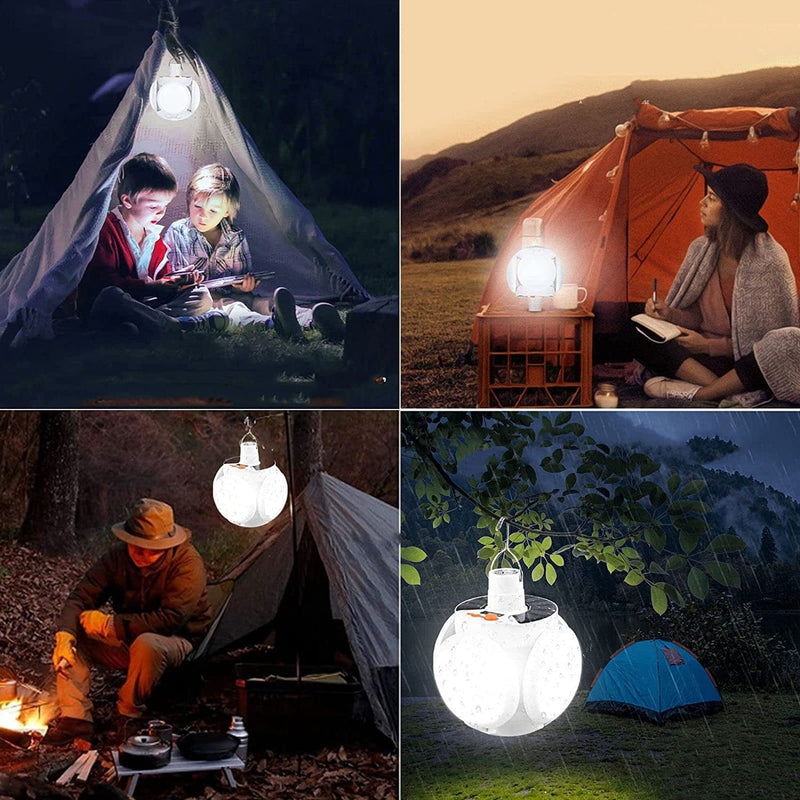 HULPPRE Solar Camping Lantern with Remote&Usb, Collapsible Portable Tent Lights, Emergency Solar Lantern Lamp for Hurricane ,Night Fishing,Hiking,Chicken Coop,Canopy,Shed/Barn Home & Garden > Lighting > Lamps HULPPRE Solar   