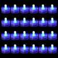 Idyl Light Submersible LED Lights,Waterproof Pool Tea Lights Shower Led Lights Underwater LED Candle Lamp for Aquarium Home Crafts Wedding Party Decorations Fountain (12 Pack, White) Home & Garden > Pool & Spa > Pool & Spa Accessories idyl light 24 Blue  