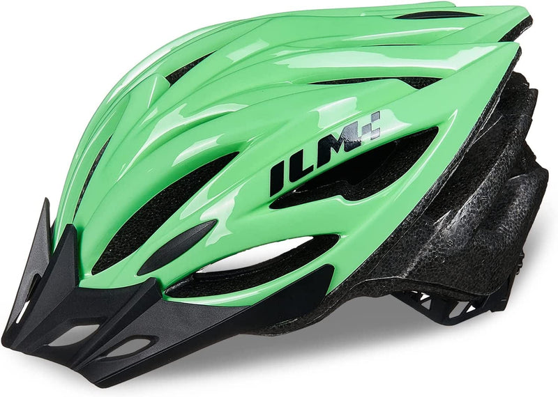 ILM Adult Bike Helmet Lightweight Mountain&Road Bicycle Helmets for Men Women Specialized Cycling Helmet for Commuter Urban Scooter Sporting Goods > Outdoor Recreation > Cycling > Cycling Apparel & Accessories > Bicycle Helmets ILM Green Large-X-Large 