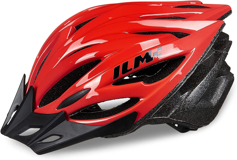 ILM Adult Bike Helmet Lightweight Mountain&Road Bicycle Helmets for Men Women Specialized Cycling Helmet for Commuter Urban Scooter Sporting Goods > Outdoor Recreation > Cycling > Cycling Apparel & Accessories > Bicycle Helmets ILM Red Large-X-Large 
