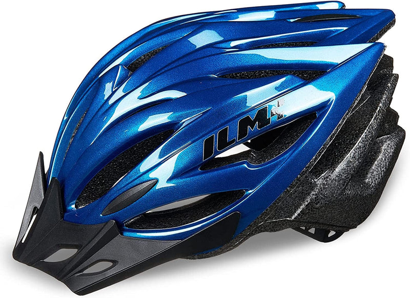 ILM Adult Bike Helmet Lightweight Mountain&Road Bicycle Helmets for Men Women Specialized Cycling Helmet for Commuter Urban Scooter Sporting Goods > Outdoor Recreation > Cycling > Cycling Apparel & Accessories > Bicycle Helmets ILM Blue S/M 
