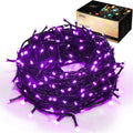 Indoor Christmas Tree Lights - 25M/82Ft 220 LED 8 Modes End-To-End Extendable Plug in Outdoor Waterproof Fairy String Light for Xmas/Wedding/Room/Patio/Home/Inside/Outside Decorations - Multi Color Home & Garden > Lighting > Light Ropes & Strings Epesl Purple  