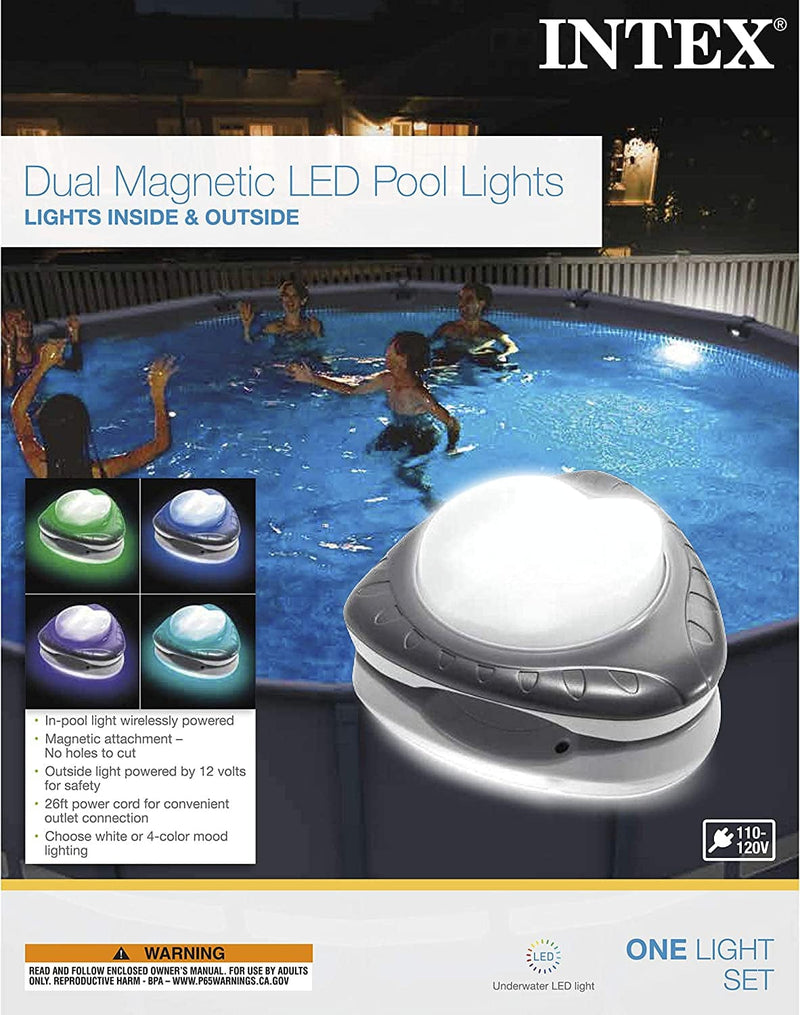 Intex Magnetic Pool Wall Light, 110-120V Home & Garden > Pool & Spa > Pool & Spa Accessories Intex   