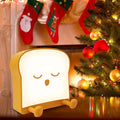 Ipalmay Toast Night Lights, Dimmable Bread Night Lamp USB Rechargeable, Auto-Off Bedside Sleep Lamp with Phone Holder, Cute Birthday Gifts for Girls, Boys, Teens, Friends Home & Garden > Lighting > Night Lights & Ambient Lighting ipalmay Sleep  