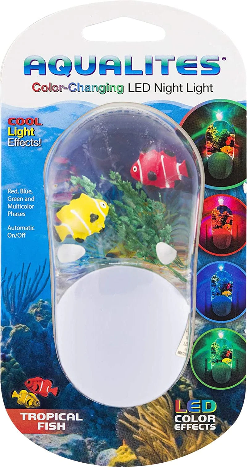 Jasco Tropical Aqualites LED Night, Plug-In, Color Changing, Light Sensing, Auto On/Off, Energy Efficient, Features Soothing Oceanic Image of Coral Reef and Clown Fish, 10908 Home & Garden > Lighting > Night Lights & Ambient Lighting Jasco   