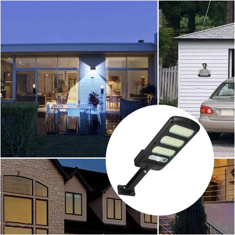 JEMITA Solar Sensor Street Lights Outdoor IP65 213 LED Solar Motion Sensor Wall Lamp with 3 Lighting Mode Lights for House Decor (Color : 120SMD, Size : 1PC) Home & Garden > Lighting > Lamps JEMITA   