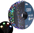 Joiedomi 600 LED 98.3Ft Christmas String Lights for Indoor & Outdoor Decorations, Christmas Events, Christmas Eve Night Decor, Christmas Tree, Eaves (Multi Color with Reel) Home & Garden > Lighting > Light Ropes & Strings Joiedomi Multicolor  
