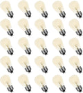 Jslinter Colored String LED Light Bulbs - 1 Watt Plastic Outdoor Indoor S14 Bulbs for Christmas String Light Replacement - Shatterproof - E26 Base - 24Pack - Red/Blue/Yellow/Green Home & Garden > Lighting > Light Ropes & Strings Jslinter Incandescent 24 Count (Pack of 1) 
