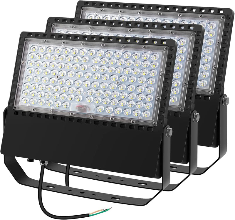 Juyace Led Stadium Flood Light Outdoor 36000Lm 1500W Equivalent Super Bright Commercial Area Lighting 100-277V 5000K Daylight IP65 Waterproof Arena Lights for Sport Fields and Courts. Home & Garden > Lighting > Flood & Spot Lights Juyace 3 PACK  