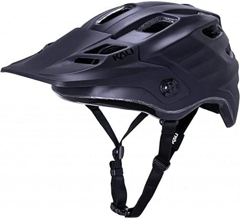 Kali Protectives Maya 3.0 Cycling Helmet for Adults; In-Mould Mountain Bike Helmets for Men and Women Equipped with LDL, Flexible Visor, Bug Liner, and Frequency Fit System Sporting Goods > Outdoor Recreation > Cycling > Cycling Apparel & Accessories > Bicycle Helmets Kali Protectives Solid Matte Black Small/Medium 