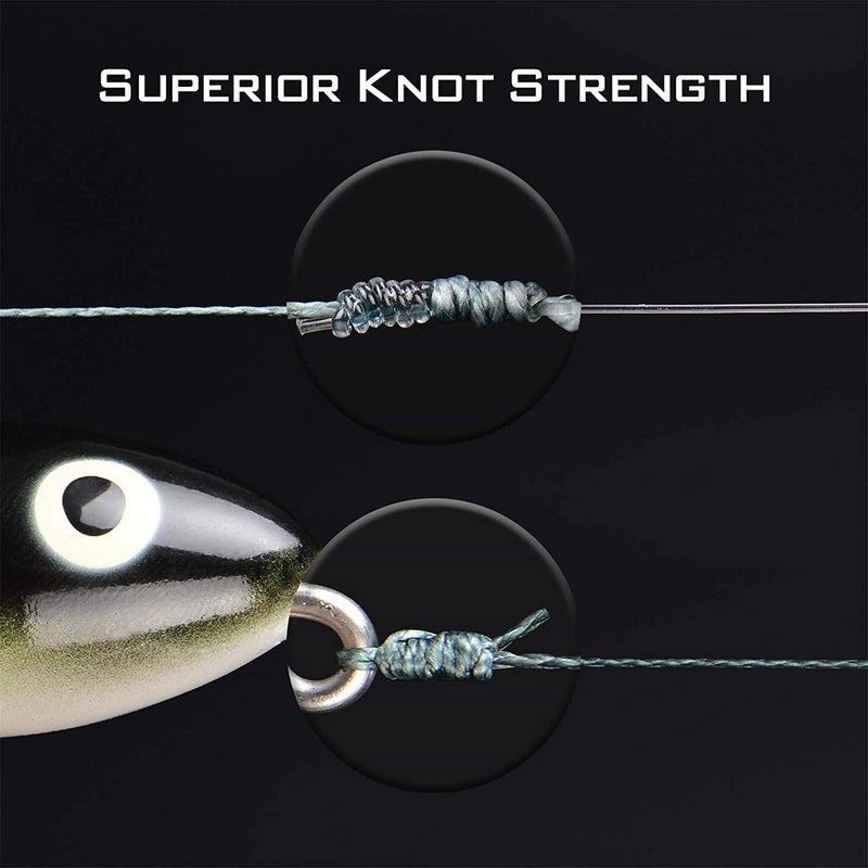 Kastking Extremus Braided Fishing Line, Highly Abrasion Resistant 4-Strand Braided Lines, Thin Diameter, Zero Stretch, Zero Memory, Easy Casting, Great Knot Strength, Color Fast Sporting Goods > Outdoor Recreation > Fishing > Fishing Lines & Leaders Eposeidon   