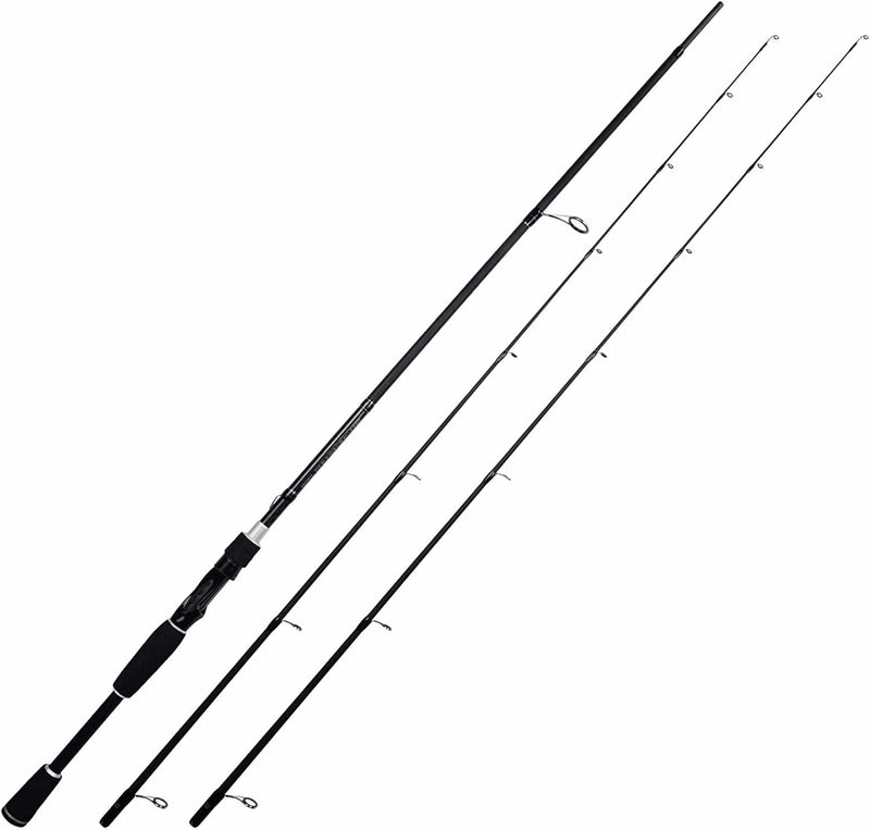 Kastking Perigee II Fishing Rods - Fuji O-Ring Line Guides, 24 Ton Carbon Fiber Casting and Spinning Rods - Two Pieces,Twin-Tip Rods and One Piece Rods Sporting Goods > Outdoor Recreation > Fishing > Fishing Rods Eposeidon A:spin Twin-tip 7'-m&mh-fast(2tips+1 Butt Section)  