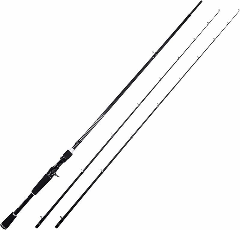 Kastking Perigee II Fishing Rods - Fuji O-Ring Line Guides, 24 Ton Carbon Fiber Casting and Spinning Rods - Two Pieces,Twin-Tip Rods and One Piece Rods Sporting Goods > Outdoor Recreation > Fishing > Fishing Rods Eposeidon B:cast Twin-tip 7'-ml&m-fast(2tips+1 Butt Section)  