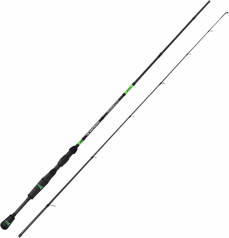 Kastking Resolute Fishing Rods, Spinning Rods & Casting Rods, Ultra-Sensitive IM7 Carbon Fishing Rod Blanks, American Tackle Guides, American Tackle 2Pc Bravo Reel Seat, 2Pc Designs Sporting Goods > Outdoor Recreation > Fishing > Fishing Rods Eposeidon A:spin 5'0" -Ultra Light - M Fast-2pcs  