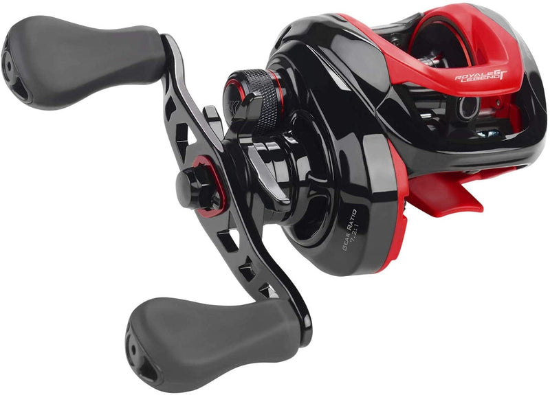 Kastking Royale Legend II Baitcasting Reels, New Compact Design Baitcaster Fishing Reel, 17.64LB Carbon Fiber Drag, Cross-Fire 8 Magnet Braking System, Available in 5.4:1 and 7.2:1 Sporting Goods > Outdoor Recreation > Fishing > Fishing Reels KastKing Gt Version: Right-7.2:1  