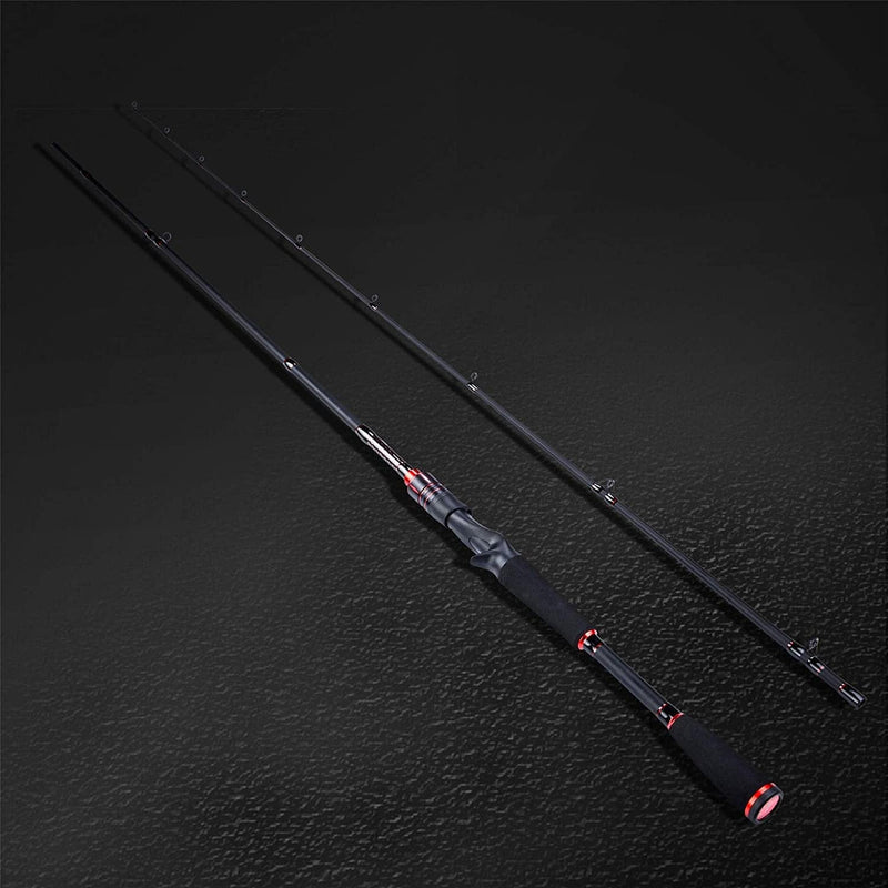 Kastking Royale Select Fishing Rods, Casting Models Designed for Bass Fishing Techniques,1 & 2-Pc Fishing Rods for Fresh & Saltwater,Tournament Quality & Performance, Premium Fuji Components