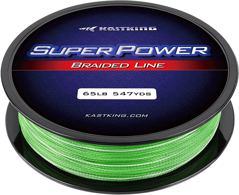 Kastking Superpower Braided Fishing Line - Abrasion Resistant Braided Lines – Incredible Superline – Zero Stretch – Smaller Diameter – a Must-Have! Sporting Goods > Outdoor Recreation > Fishing > Fishing Lines & Leaders Eposeidon New Color-Grass Camo 327yds-20lb-0.18mm 