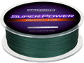 Kastking Superpower Braided Fishing Line - Abrasion Resistant Braided Lines – Incredible Superline – Zero Stretch – Smaller Diameter – a Must-Have! Sporting Goods > Outdoor Recreation > Fishing > Fishing Lines & Leaders Eposeidon Moss Green 1097yds-15lb-0.14mm 
