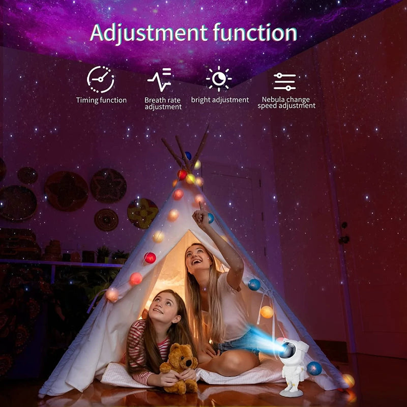 Kathluce Galaxy Projector,Star Projector,Tiktok Astronaut Nebula Night Lights,Light Projectors,Remote Control Timing and 360°Rotation Magnetic Head,Star Lights for Bedroom,Gaming Room Decor Home & Garden > Lighting > Night Lights & Ambient Lighting kathluce   