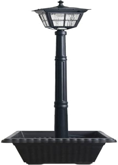 Kemeco ST4311AHP LED Cast Aluminum Solar Lamp Post Light with Planter for Outdoor Landscape Pathway Driveway Street Patio Garden Yard Home & Garden > Lighting > Lamps Kemeco Lamp with Planter  