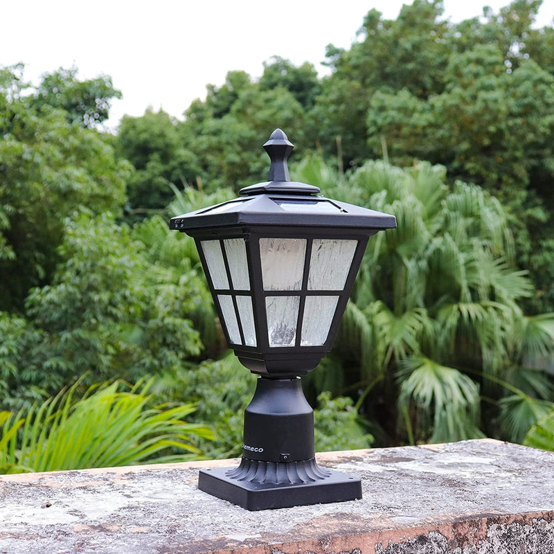 Kemeco ST4325Q Post Solar Light Cast Aluminum LED Lamp Fixture with 3-Inch Fitter Base for Outdoor Garden Post Pole Mount Landscape Yard Home & Garden > Lighting > Lamps Kemeco   