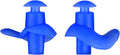 Kemine Swimming Earplugs Blocks Out Water Waterproof Reusable Silicone for Swimming Showering Bathing Surfing Snorkeling Sports Suitable for Kids and Adults (Clear) Sporting Goods > Outdoor Recreation > Boating & Water Sports > Swimming Kemine Blue  
