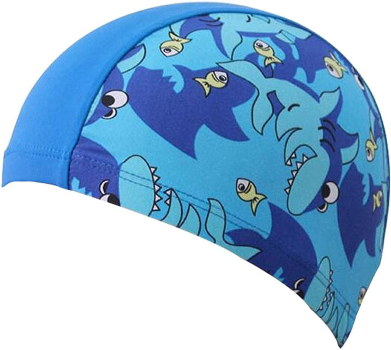 Kids Swimming Cap Children Swim Hat for Hair Care and Ear Protection Breathable Sporting Goods > Outdoor Recreation > Boating & Water Sports > Swimming > Swim Caps Gogokids C 5-15Years 