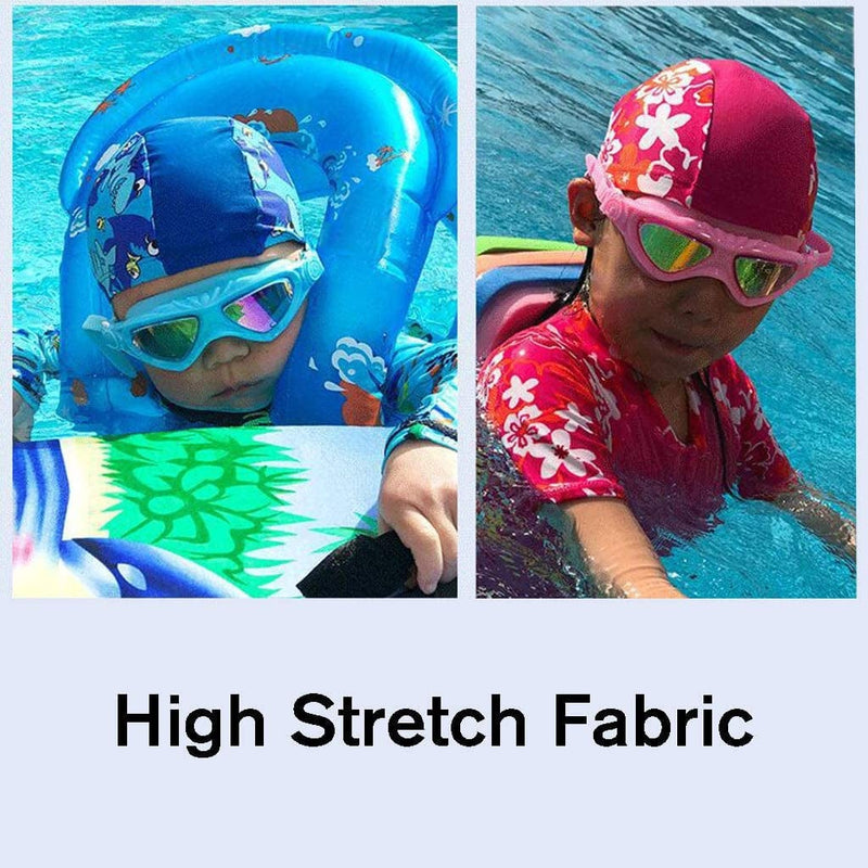 Kids Swimming Cap Children Swim Hat for Hair Care and Ear Protection Breathable Sporting Goods > Outdoor Recreation > Boating & Water Sports > Swimming > Swim Caps Gogokids   
