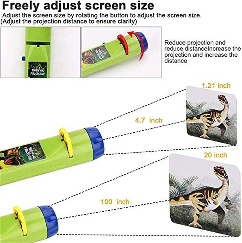 Kids Torch Projector Night Light Girls Xmas Gift, Brainstorm Toys Torch and Wall Projector Educational Toy,Animal Torches Lamp Flashlight ,Slide Projector Flashlight Flashlights (Dinosaur) Hardware > Tools > Flashlights & Headlamps > Flashlights Brilliaire   