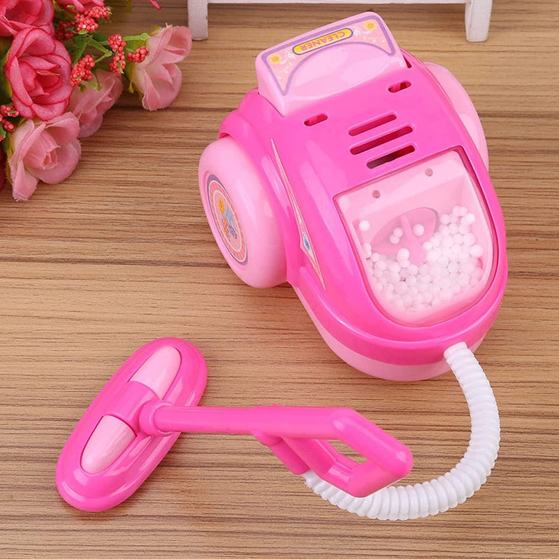 Kids Toy Vacuum Cleaner , Mini Toy Vacuum Cleaner for Kids, Electric Kids Play Vacuum,Kids Home Appliance Toy Gift,House Cleaning Vacuum Cleaner Toys Set for Children Girls Boys Toy Home & Garden > Household Supplies > Household Cleaning Supplies Pilipane   