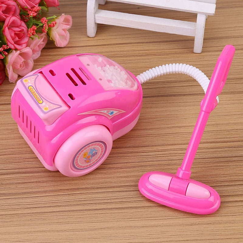 Kids Toy Vacuum Cleaner , Mini Toy Vacuum Cleaner for Kids, Electric Kids Play Vacuum,Kids Home Appliance Toy Gift,House Cleaning Vacuum Cleaner Toys Set for Children Girls Boys Toy Home & Garden > Household Supplies > Household Cleaning Supplies Pilipane   