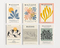 Kisswen Matisse Canvas Wall Art Matisse Poster Pictures Aesthetic Henri Matisse Prints Artwork Flower Market Wall Decor (12X16Inx6P-Unframed) Home & Garden > Decor > Artwork > Posters, Prints, & Visual Artwork kisswen matisse print 8x10inx6p-Unframed 