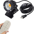Kiven LED Outdoor Spotlight 5W Come with Clamp and 9.84 Ft Power Cord and Waterproof Switch , 400 Lumens ,Daylight White,4000 Kelvin , 60 Deg Beam Angle , Landscape Spotlight, Not Dimmable Home & Garden > Lighting > Flood & Spot Lights Kiven Remote Control  