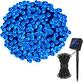 Koxly Solar String Lights,72Ft 200 LED 8 Modes Solar Powered Christmas Lights Outdoor String Lights Waterproof Fairy Lights for Garden Party Wedding Xmas Tree Home & Garden > Lighting > Light Ropes & Strings Koxly Blue 1 