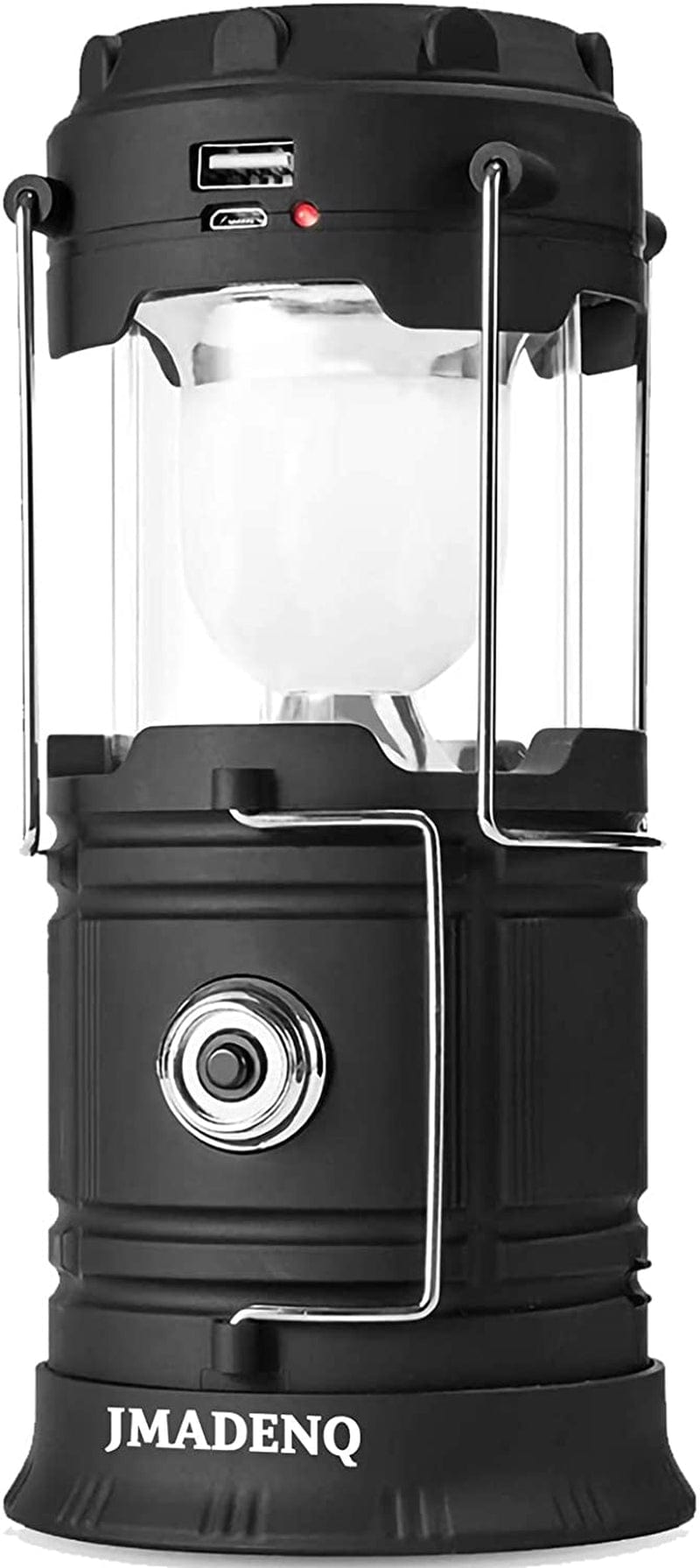Lanterns, Camping Lantern, Solar Lantern Flashlights Charging for Phone, USB Rechargeable Led Camping Lantern, Collapsible & Portable for Emergency, Hurricanes, Power Outage, Storm (2 Pack) Home & Garden > Lighting > Lamps RXMYO 1  