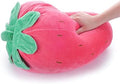 Lazada Kids Pillows Plush Banana Pillows Stuffed Super Soft Toys Throw Pillows Fruit Design Decoration Gifts 18"… Home & Garden > Decor > Seasonal & Holiday Decorations Lazada A02 Strawberry Red  
