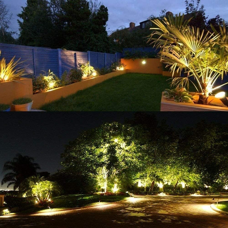LCARED Led Landscape Light High Power 18W ,120V AC ,Warm White Waterproof Landscape Spotlights for Yard,Patio,Lawn, Wall, Flood,Driveway (2 Packs) Home & Garden > Lighting > Flood & Spot Lights LCARED   